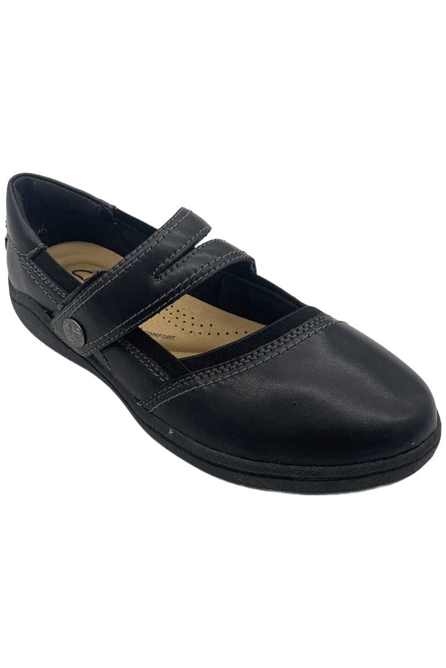 Clarks Women's Bryianne Janey Mary Jane Flats Black - Medium
